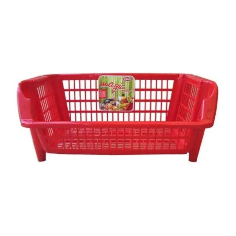 Stefanplast Magic Milleusi – Cesta multiuso impilabile rossa 54 × 38 × 24 cm