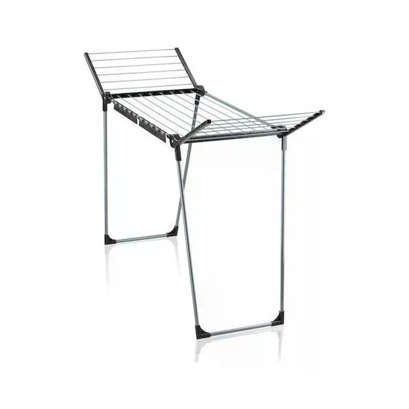 Leifheit Pegasus 150 Solid Slim Stendibiancheria Pieghevole Nero