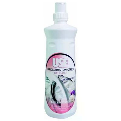 USE Saponaria Detersivo Liquido Delicati Lavatrice e Mano, 1 L