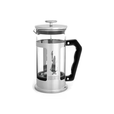 Bialetti Preziosa Caffettiera Francese a Stantuffo 1 L in Acciaio Inox e Vetro Bialetti Preziosa Caffettiera Francese a Stantuffo 1 L in Acciaio Inox e Vetro