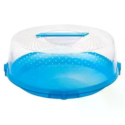 Cosmoplast Portatorta Trasportabile con Coperchio, 28 cm