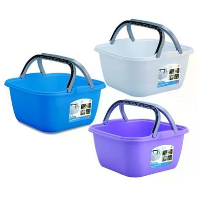 Stefanplast Idra Superbacinella Quadrata con Manici 14 L