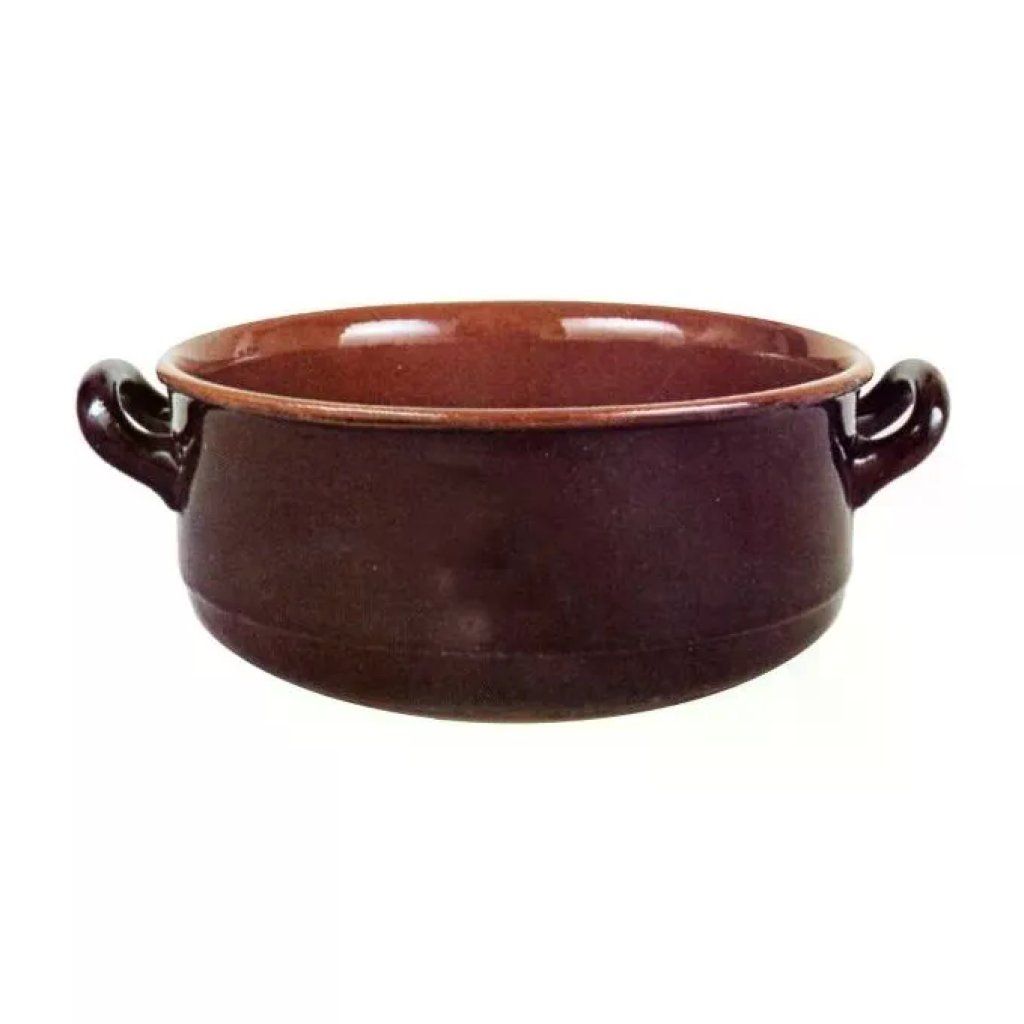 La Folgore Casseruola in Terracotta con 2 Manici, 18 cm La Folgore Casseruola in Terracotta con 2 Manici, 18 cm
