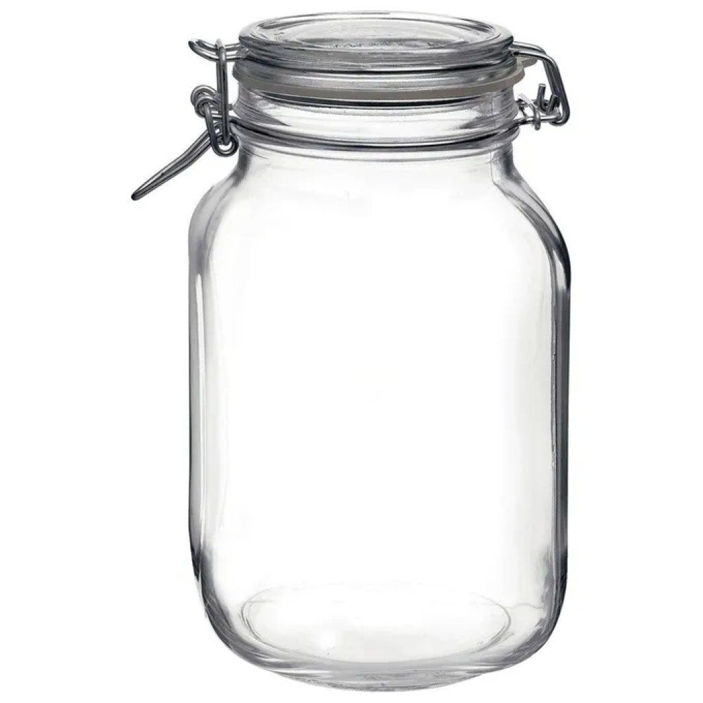 Bormioli Rocco Fido vaso ermetico in vetro, 3 L