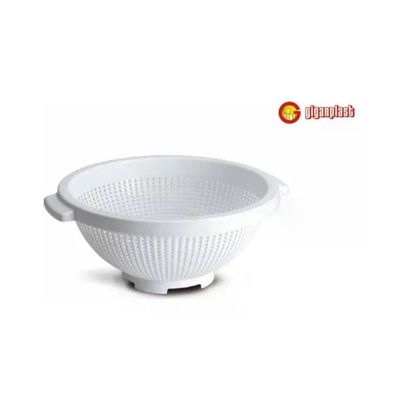 Giganplast Risto' Scolapasta in Polipropilene Trasparente 32 cm