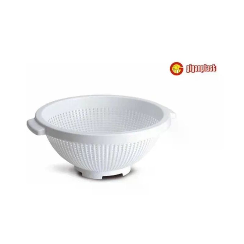 Giganplast Risto' Scolapasta in Polipropilene Trasparente 32 cm