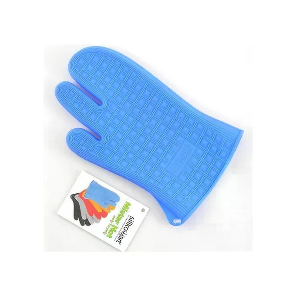 3C CASA Silikomart Mister Hot ACC073 – Guanto da forno in silicone blu