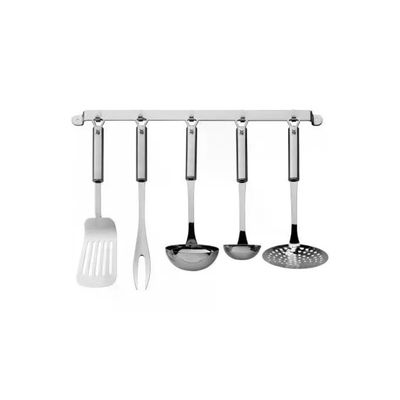 WMF 18.7152.9990 Profi Plus Set 6 pezzi utensili da cucina in acciaio inossidabile Cromargan 18 WMF 18.7152.9990 Profi Plus Set 6 pezzi utensili da cucina in acciaio inossidabile Cromargan 18