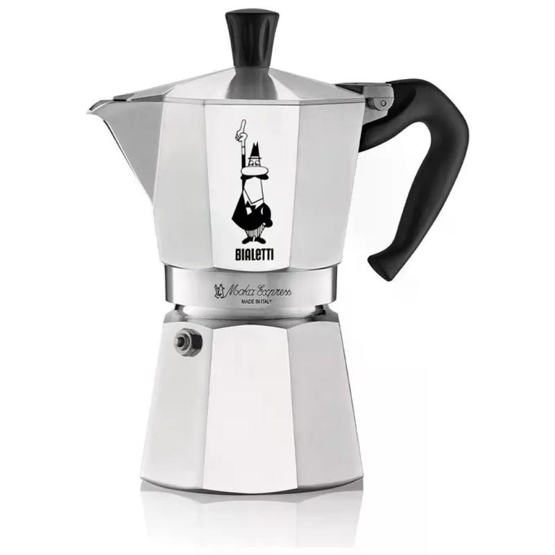 Bialetti Moka Express – Caffettiera 6 Tazze in Alluminio