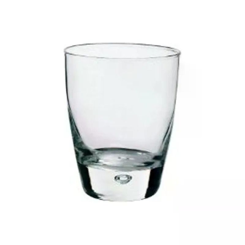 Bormioli Rocco Luna Rocks – Set 3 Bicchieri da Acqua, 260 ml