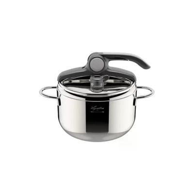 Lagostina Amica Lagoeasy'Up Pentola a Pressione 5 L in Acciaio Inox Lagostina Amica Lagoeasy'Up Pentola a Pressione 5 L in Acciaio Inox