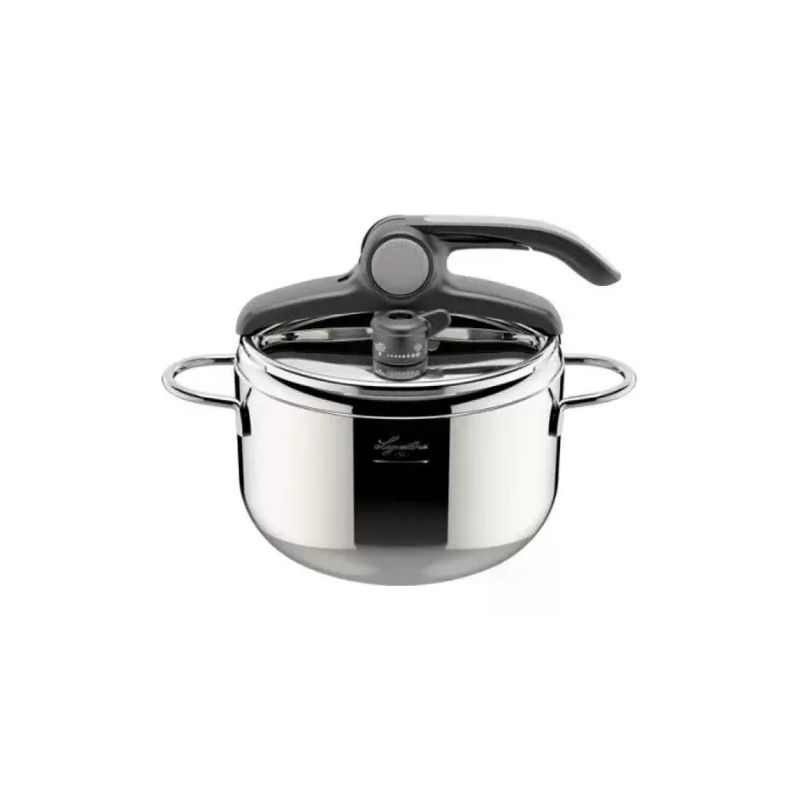 Lagostina Amica Lagoeasy'Up Pentola a Pressione 5 L in Acciaio Inox
