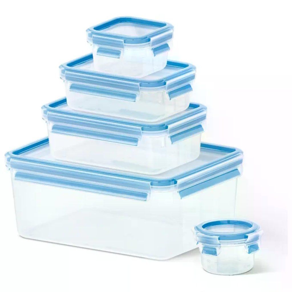 EMSA Clip & Close Set 5 Contenitori Salvafreschezza 3,7 L