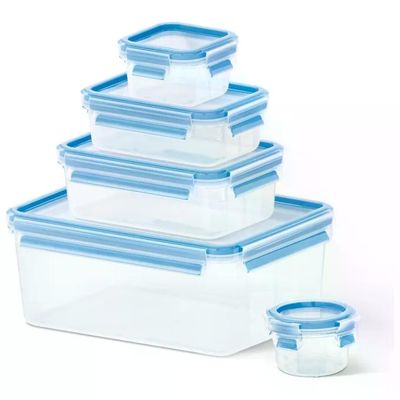 EMSA Clip & Close Set 5 Contenitori Salvafreschezza 3,7 L EMSA Clip & Close Set 5 Contenitori Salvafreschezza 3,7 L