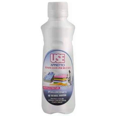 USE Appretto Inamidante e Tonificante per Tessuti, 250 ml USE Appretto Inamidante e Tonificante per Tessuti, 250 ml