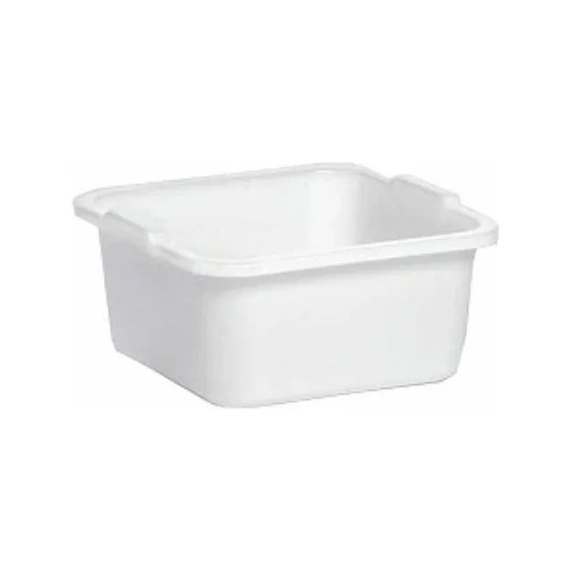 Stefanplast STF337 Bacinella Quadra Multiuso 16 L, 38 × 38 cm, Bianca