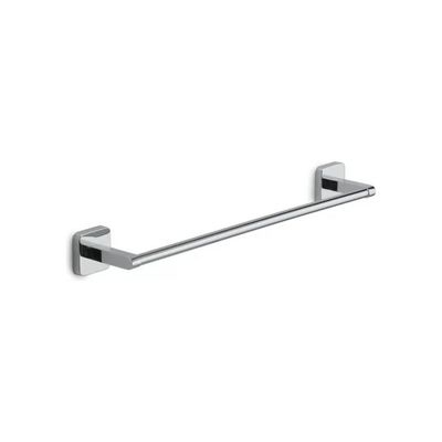Gedy TO21 Tonga Porta Asciugamani da Parete 45 cm Acciaio Inox Fissaggio Viti o Adesivo Portata 7 Kg