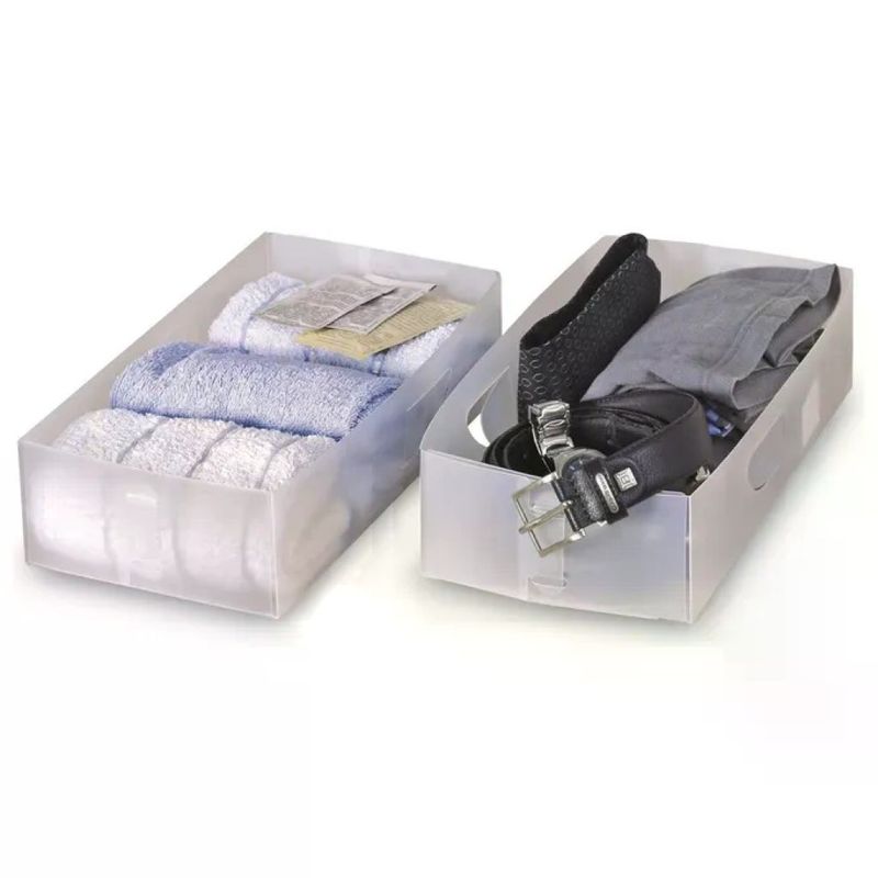 CUKI Set 2 Divisori per Armadio Medium 30 x 15,5 x 8 cm