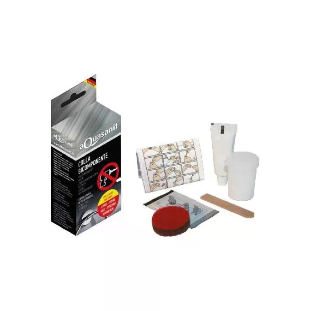 IDRO BRIC Aquasanit Idro Bric Adesivo Bicomponente per Accessori Bagno