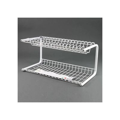 FILTEX EP45 Scolapiatti a 2 Piani Bianco, 50 × 24 × 23 cm FILTEX EP45 Scolapiatti a 2 Piani Bianco, 50 × 24 × 23 cm