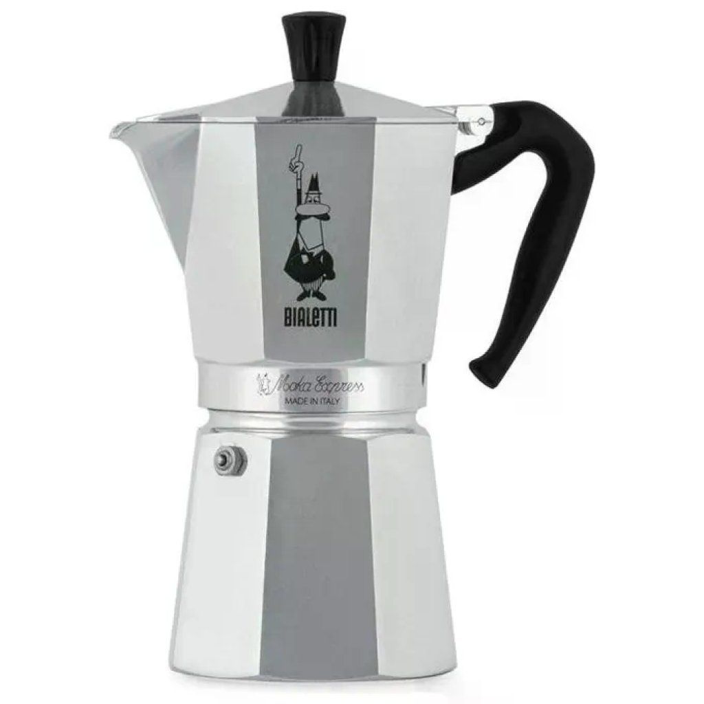 Bialetti Moka Express Caffettiera in Alluminio, 9 Tazze, 420 ml Bialetti Moka Express Caffettiera in Alluminio, 9 Tazze, 420 ml