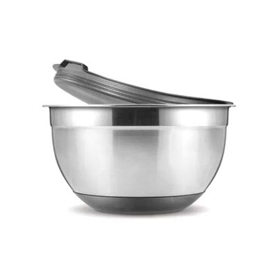 Tescoma GrandChef Ciotola in Acciaio Inox con Coperchio Ermetico, 3 L, 20 cm