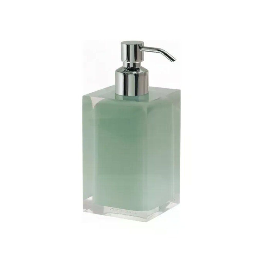Gedy Rainbow RA81-07 Dosatore di Sapone da Appoggio Verde Gedy Rainbow RA81-07 Dosatore di Sapone da Appoggio Verde