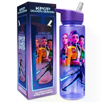 CINEREPLICAS Borraccia KPop Demon Hunters Sussie in acciaio inox, 500 ml CINEREPLICAS Borraccia KPop Demon Hunters Sussie in acciaio inox, 500 ml