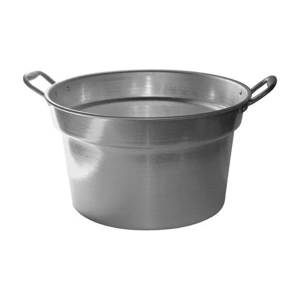YEPPON Pentolone per Salse in Alluminio Basic 40 cm, Altezza 21 cm