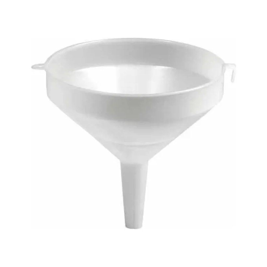 Mobil Plastic Imbuto in Moplen Bianco – 18 cm Mobil Plastic Imbuto in Moplen Bianco – 18 cm