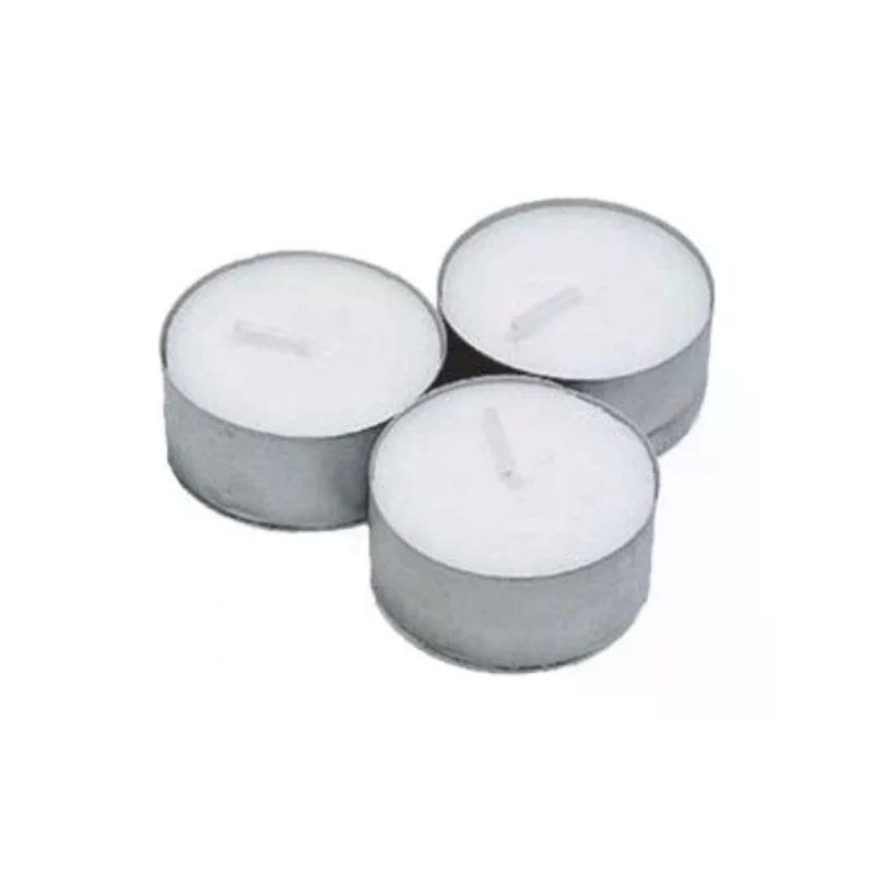 Il Ceraio Lumini Tealight Bianchi, Confezione da 25