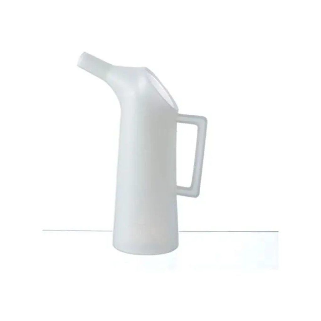 VIGOR-BLINKY Caraffa graduata per olio con imbuto, 2 L