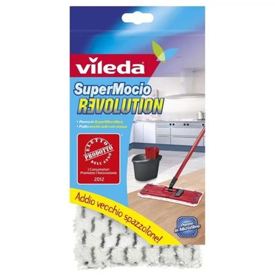 Vileda 132174 Ricambio Panno Microfibra Revolution