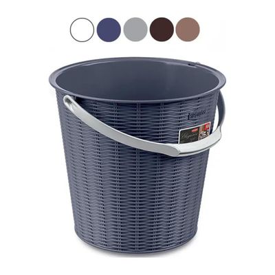 Stefanplast Elegance – Secchio grigio da 10 litri Stefanplast Elegance – Secchio grigio da 10 litri
