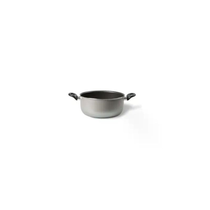 TVS Velvet Casseruola Grigia Antiaderente 24 cm