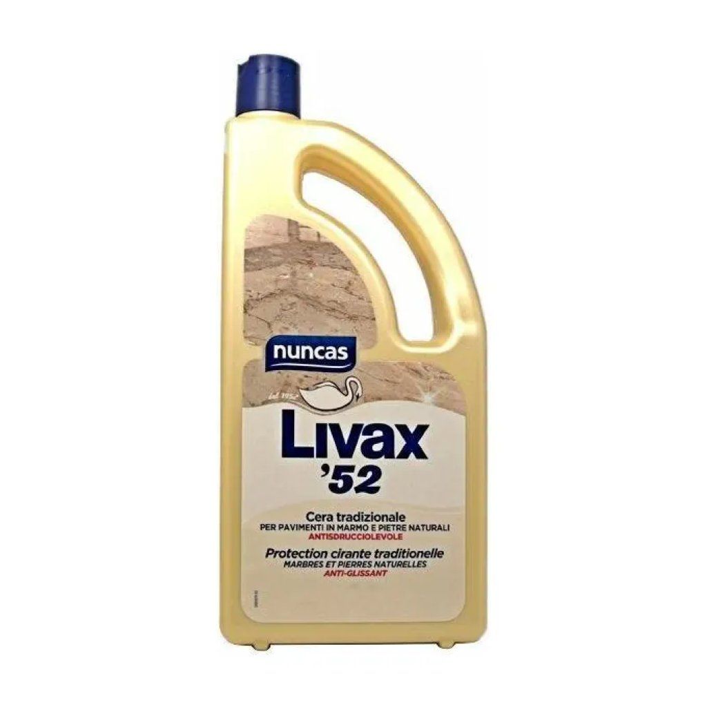 Nuncas Livax 52 Cera per Marmo e Graniglia, 1 L
