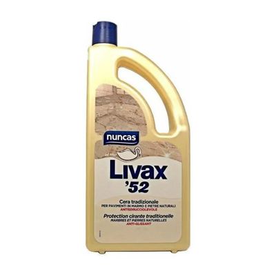 Nuncas Livax 52 Cera per Marmo e Graniglia, 1 L Nuncas Livax 52 Cera per Marmo e Graniglia, 1 L