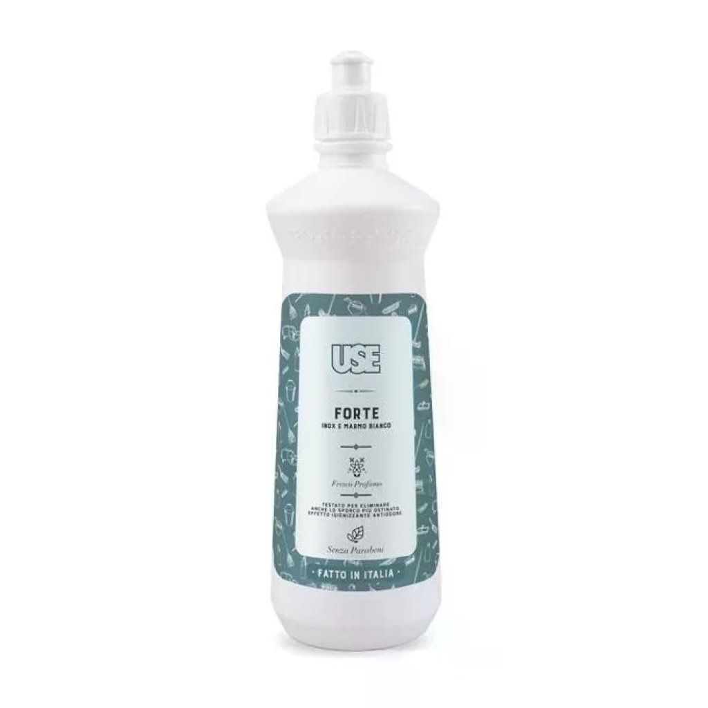 USE Forte Inox e Marmo Bianco – Detersivo Concentrato 6 x 1 L