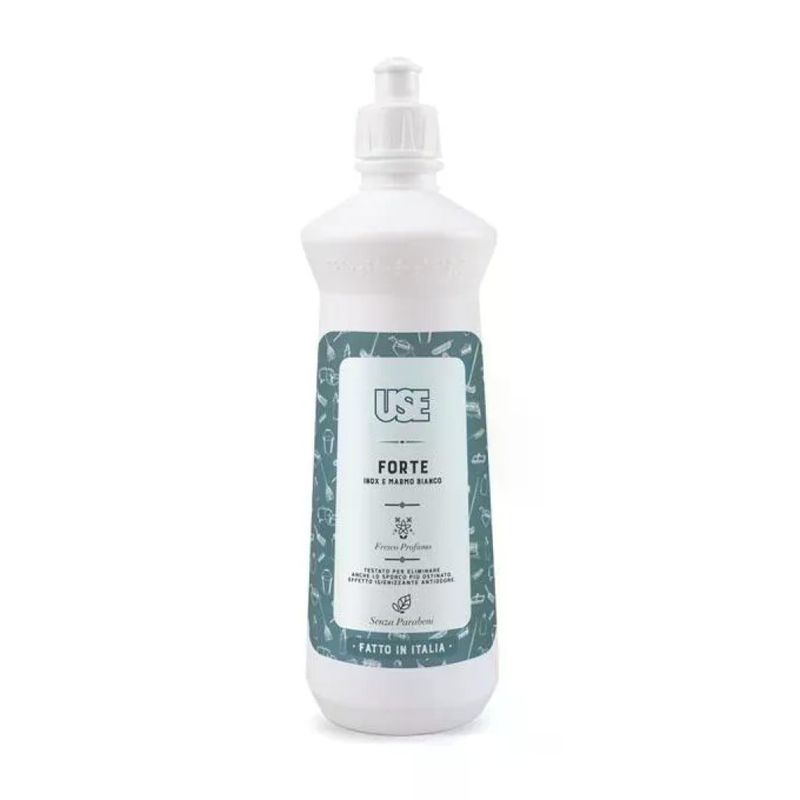 USE Forte Inox e Marmo Bianco – Detersivo Concentrato 6 x 1 L