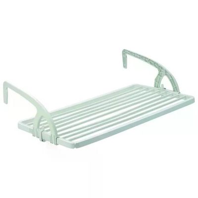 VIGOR-BLINKY 9637010 Stendibiancheria da Balcone ad Arco, 10 m, Bianco