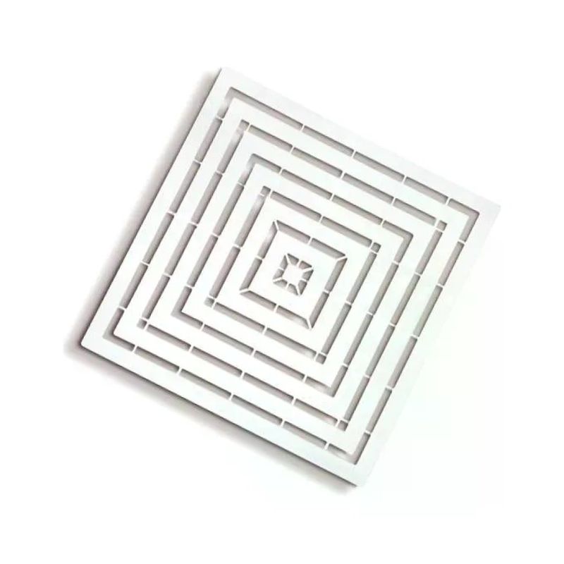 Giganplast 4325P2 Pedana Doccia Quadrata Antiscivolo 60 x 60 cm Bianca
