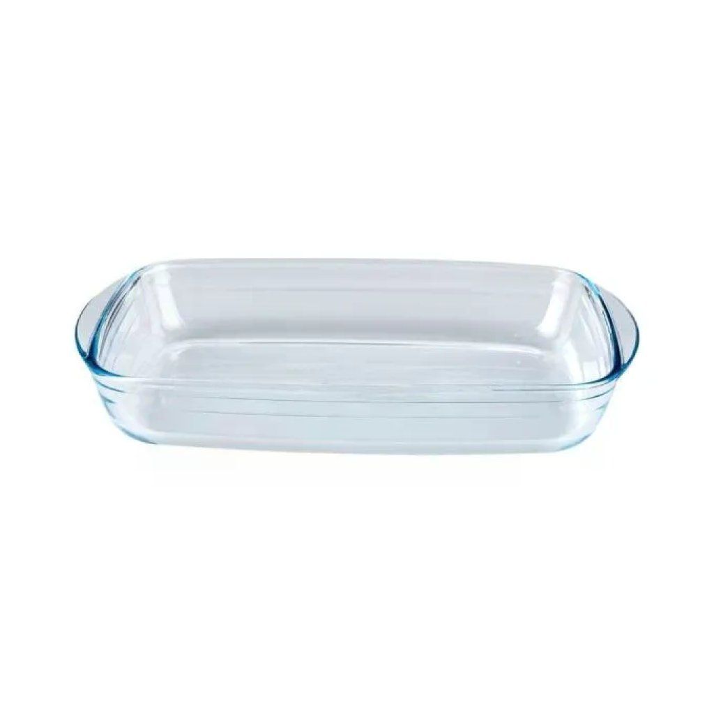 AIRCUSINE Arcuisine Tegame Rettangolare in Vetro Borosilicato 33 × 20 cm, 2 L