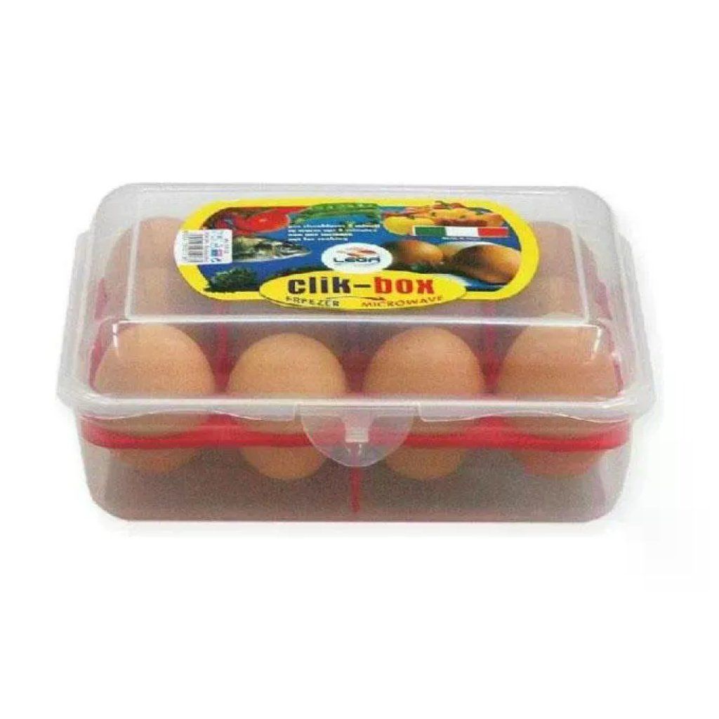 Lega Contenitore Portauova Click-Clack per 12 Uova, 21 x 16 cm Lega Contenitore Portauova Click-Clack per 12 Uova, 21 x 16 cm