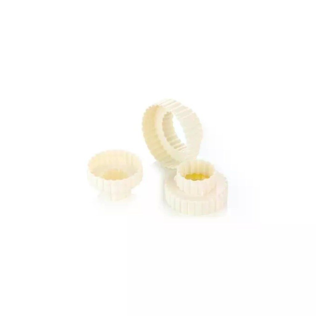 Tescoma Delicia T630861 – Set da 6 tagliabiscotti tondi festonati