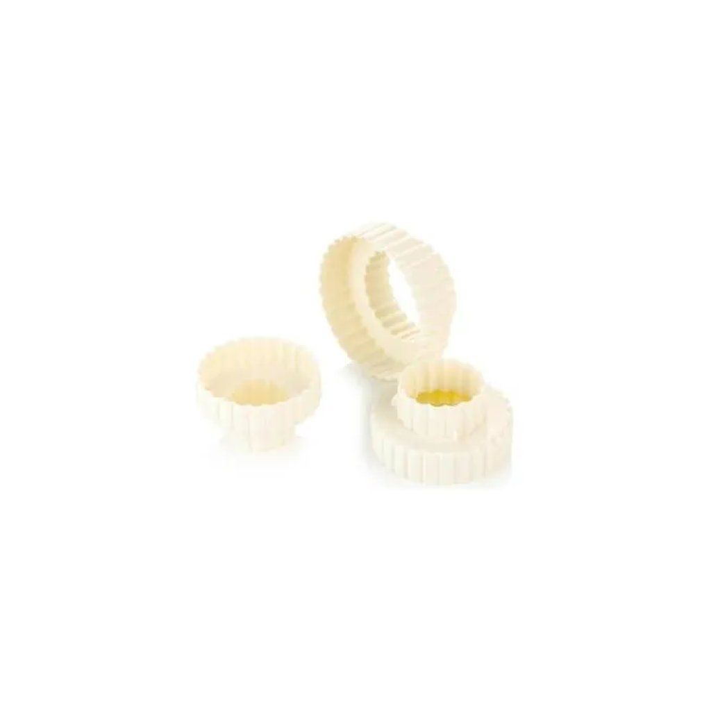 Tescoma Delicia T630861 – Set 6 Tagliabiscotti Tondi Festonati
