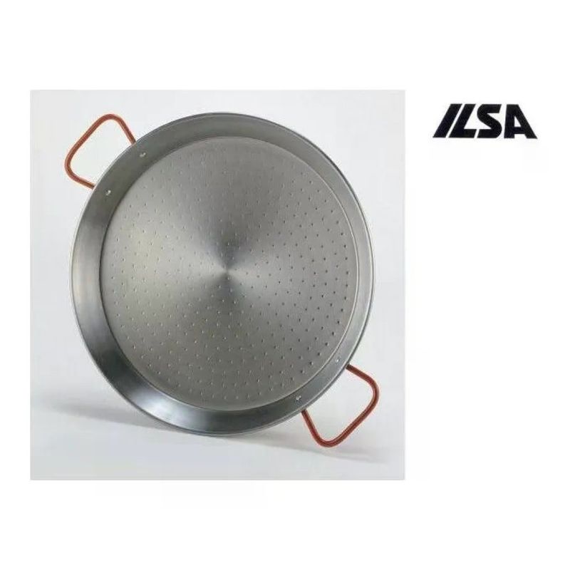 ILSA Paellera in Ferro Spazzolato, Diametro 50 cm