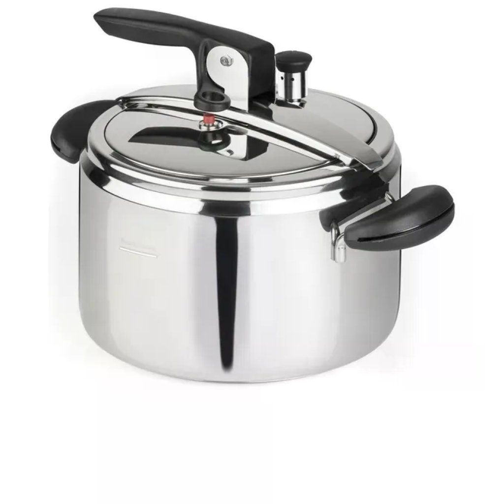 Barazzoni Amelia+ Pentola a Pressione 5 L, 22 cm, Acciaio Inox 18/10, Nero Barazzoni Amelia+ Pentola a Pressione 5 L, 22 cm, Acciaio Inox 18/10, Nero