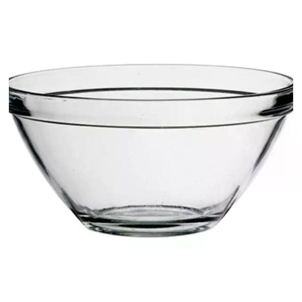 Bormioli Rocco Pompei Insalatiera in Vetro Temperato, 20 cm