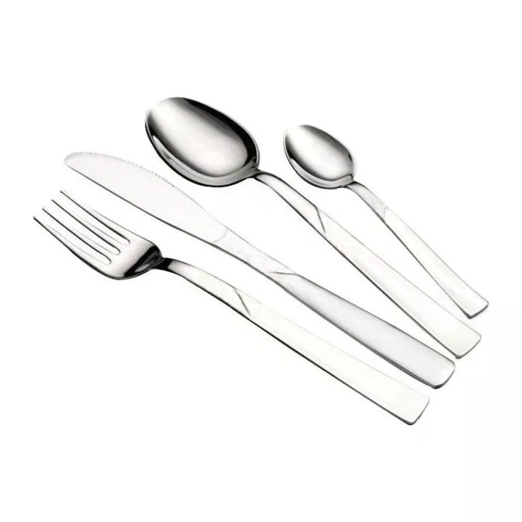 Zanetti Set 12 Coltelli da Tavola in Acciaio 18/C – Decoro Classico