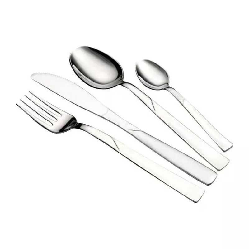 Zanetti Set 12 Coltelli da Tavola in Acciaio 18/C – Decoro Classico